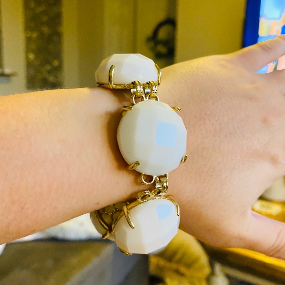 White MOP Cassie Bracelet Kendra Scott